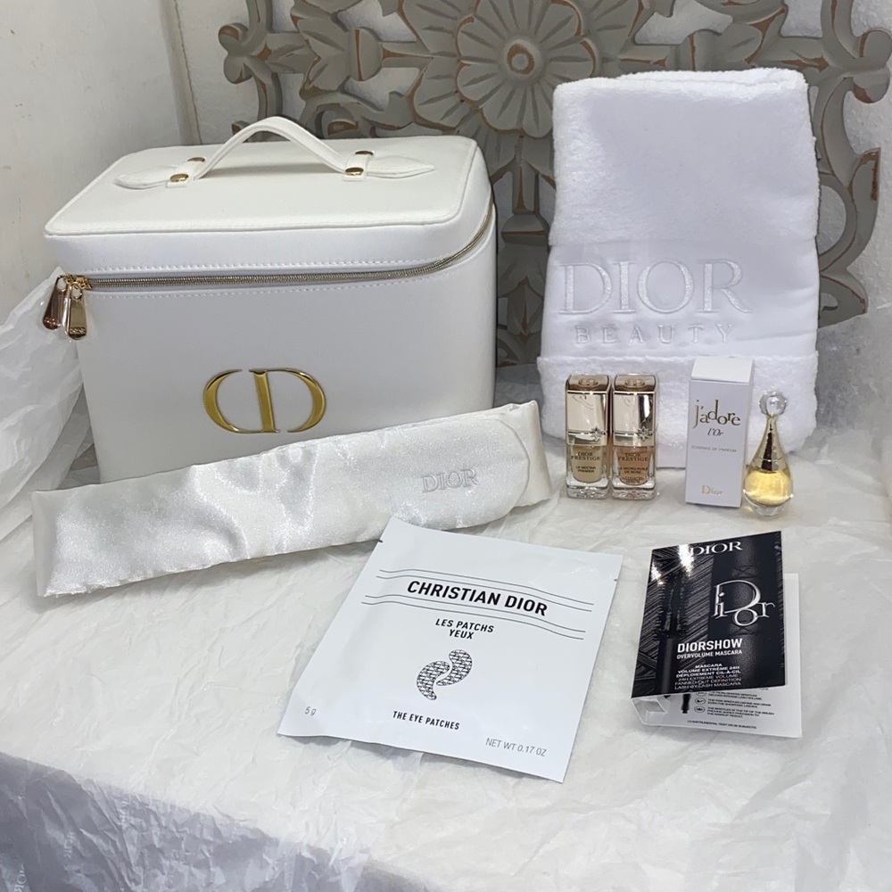 Dior Vanity Mirror Case Set Beauty Bundle